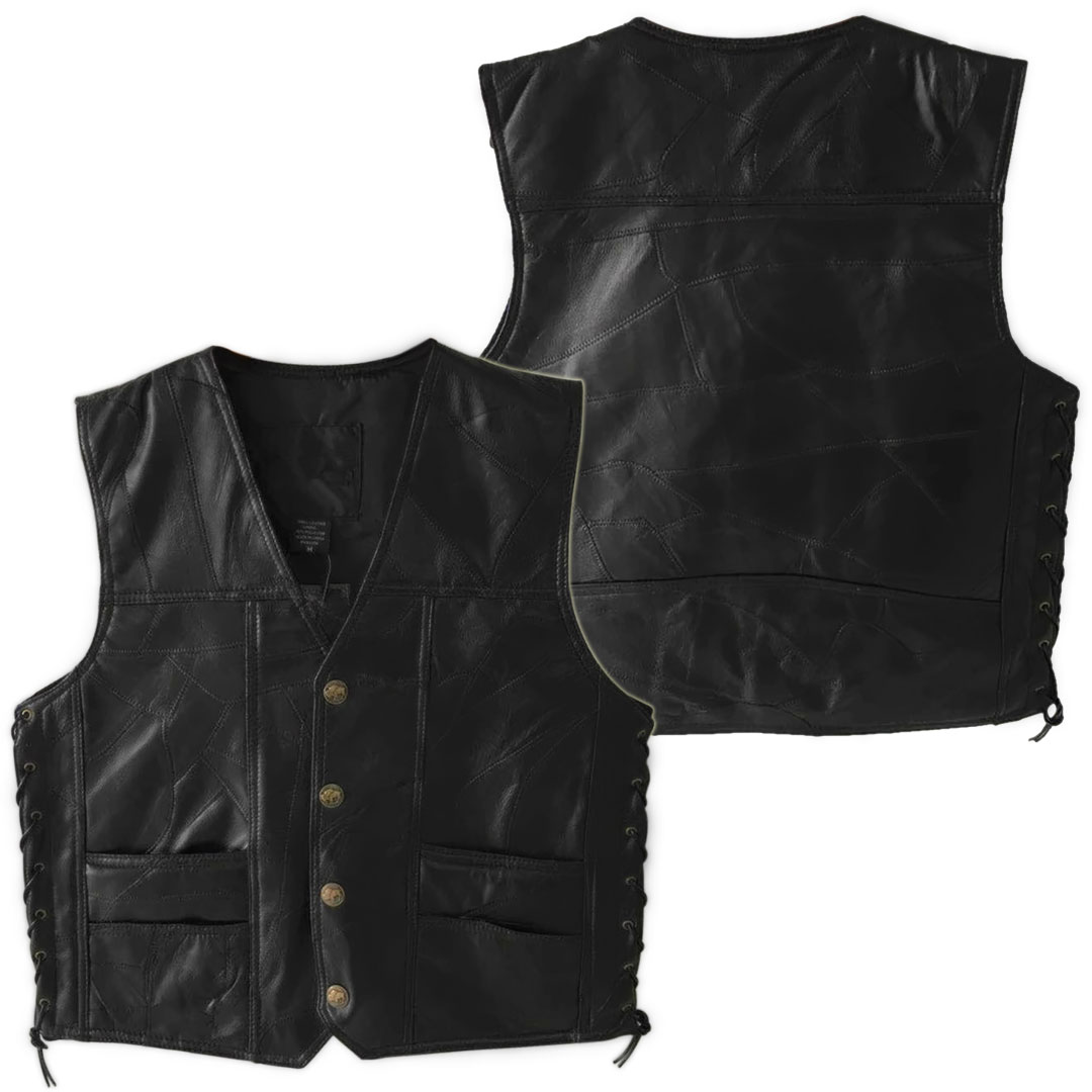 Sleeveless PU Leather Jacket – Premium Comfort | Secure Checkout | Tracked Shipping | 7-Day Easy Returns