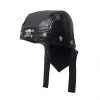 Biker PU Leather Headwrap Cap – Freedom, Strength, faith | Secure Checkout | Tracked Shipping | 7-Day Easy Returns