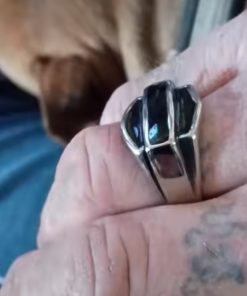 Vintage Stainless Steel Biker Signet Ring - Freedom, Strength, faith | Secure Checkout | Free Shipping | 7-Day Easy Returns - Image 10