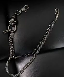 Biker Wallet & Jean Chain – Freedom, Strength, faith | Secure Checkout | Tracked Shipping | 7-Day Easy Returns