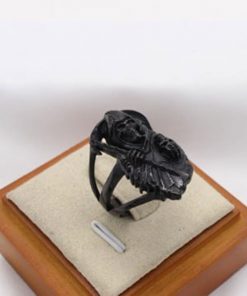 Sons of Anarchy Grim Reaper Stainless Steel Ring | Biker Reaper Scythe Band | Secure Checkout | Tracked Shipping | 7-Day Easy Returns - Image 4